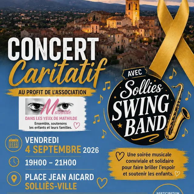 Concert caritatif - Septembre en Or_Solliès-Ville