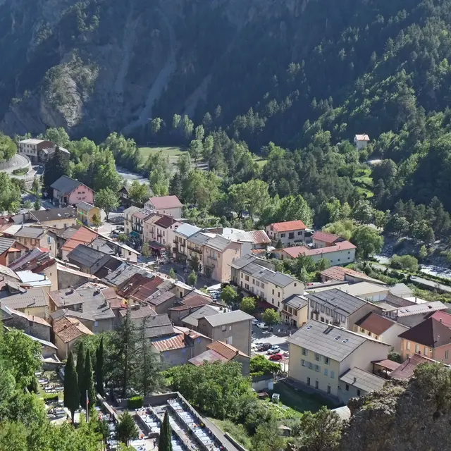 le village de Guillaumes
