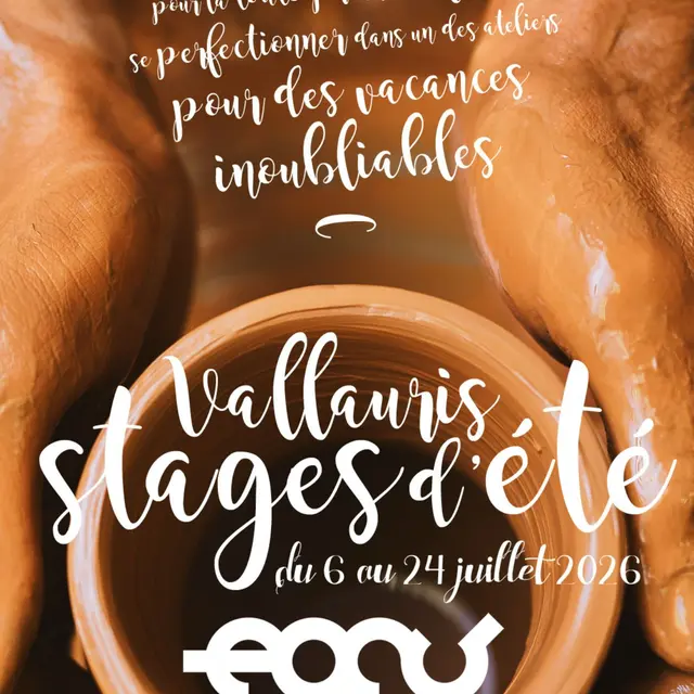 Stages d'été Ecole d'art céramique de Vallauris_Vallauris Golfe - Juan