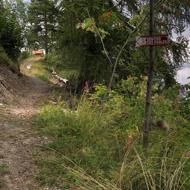 sentier des fables