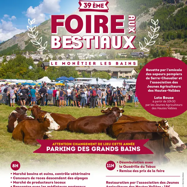 Foire aux bestiaux_Le Monêtier-les-Bains