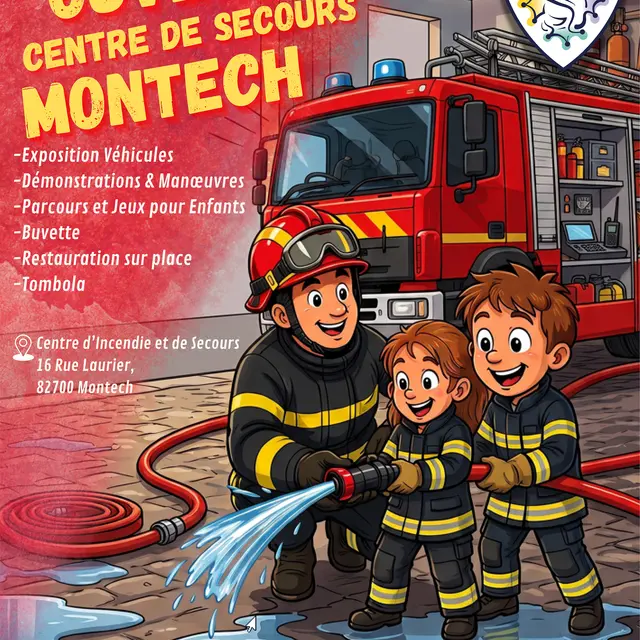 Journée portes ouvertes au centre de secours_Montech