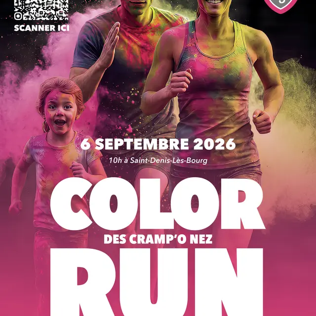 affiche color run