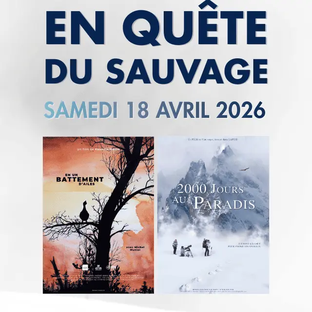 Séance En quête du sauvage - Festival du Film Nature_Saint-Gervais-les-Bains