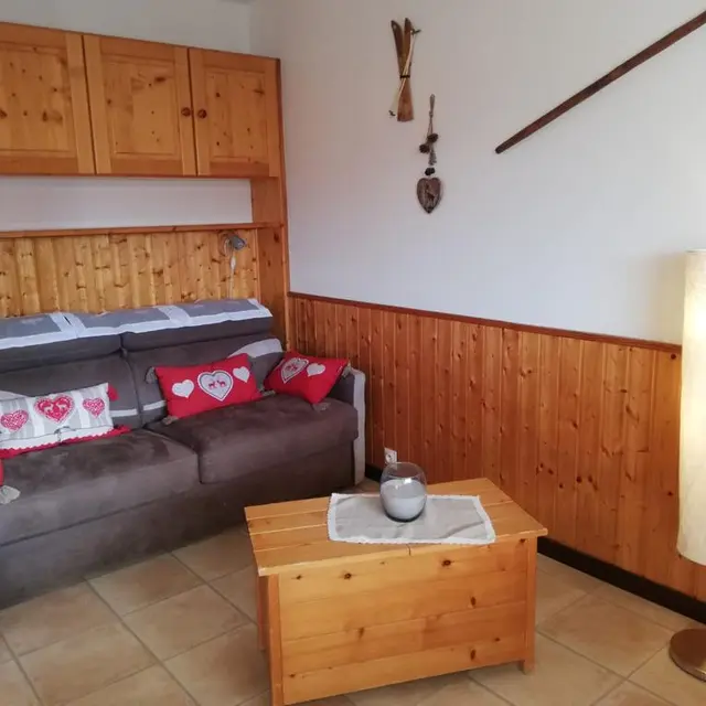 Canapé lit, coin salon