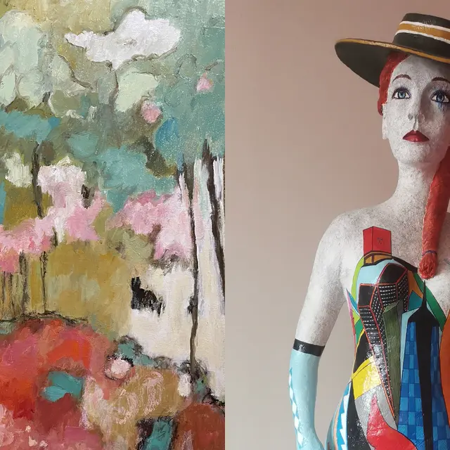 Exposition : Bénédicte BECQUART et Claire DROUHIN SALLES_La Londe-les-Maures