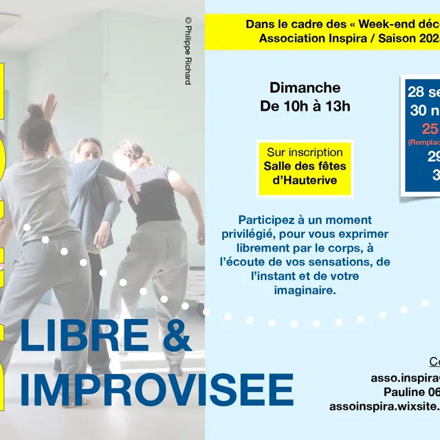 Danse libre et improvisée_Hauterive