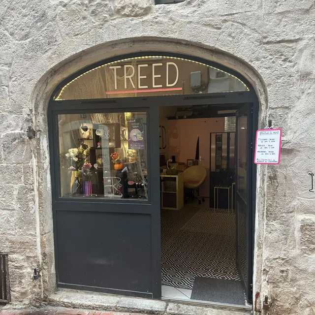 Devanture boutique TREED