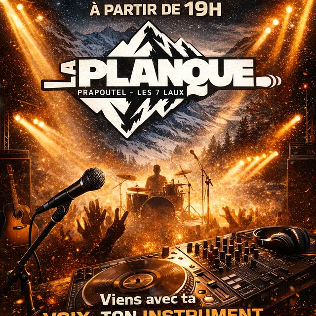 Scène ouverte du lundi à La Planque_Les Sept Laux Prapoutel