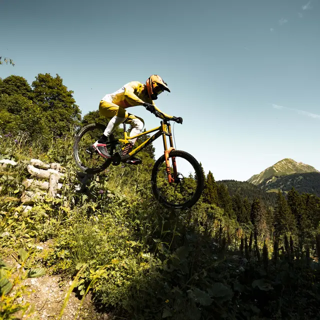 Piste VTT la Dré dans l’pentu - Châtel