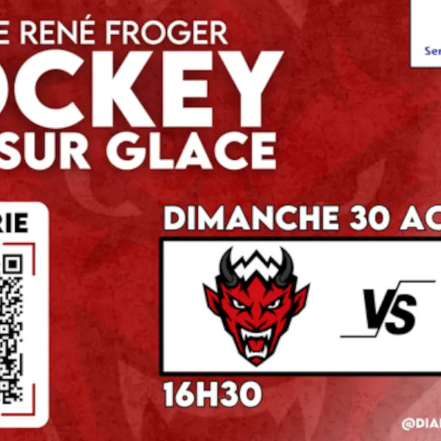 Match de Hockey à la patinoire Roger-Froger_Briançon