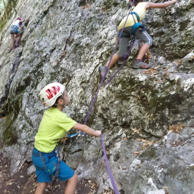 activité Escalade Enfant