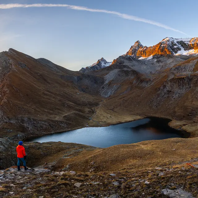 Le lac des Cordes depuis les Chalps_Cervières