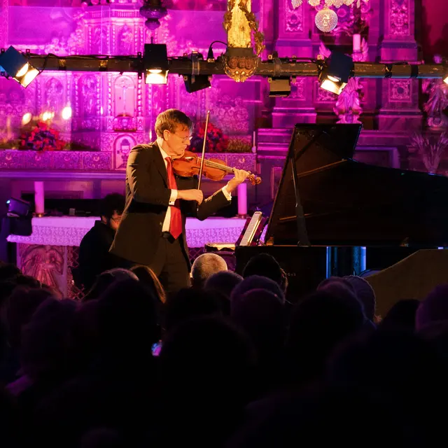 Concert dans l'église pour le Festival Classicaval Opus 1