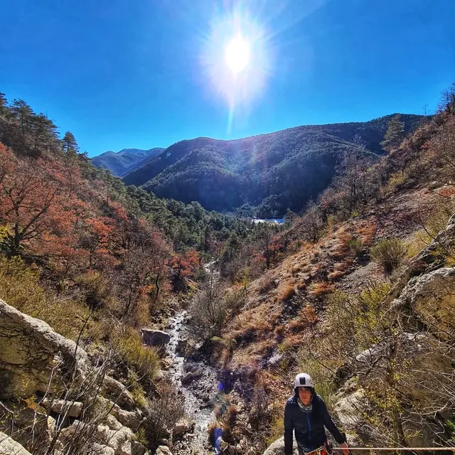 Rando rappel - Canyon du Serre des Buisses avec Ecrins Spéléo Canyon_Orpierre