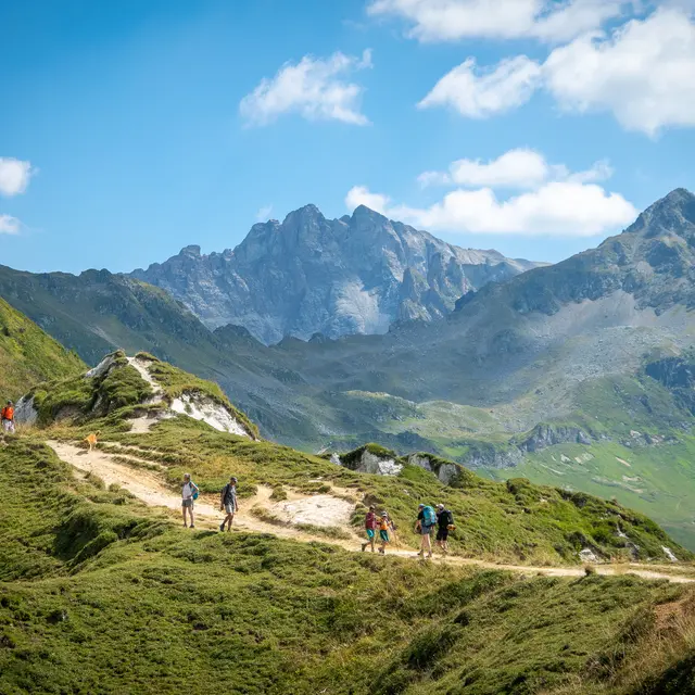 Pierres Blanches randonnée aux Contamines
