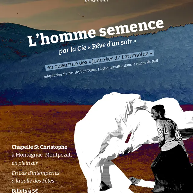 Homme semence - spectacle de théâtre