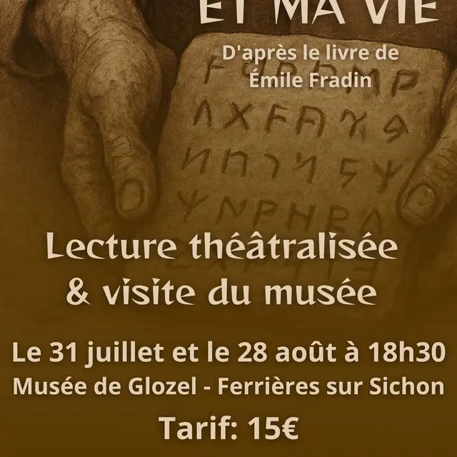 Lecture théâtralisée à Glozel