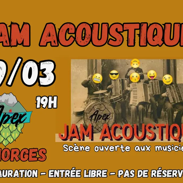 Jam Acoustique CHORGES