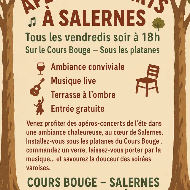 Apéro concerts à Salernes_Salernes