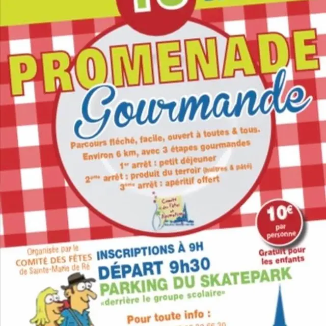 Promenade gourmande-Sainte-Marie-de-Ré