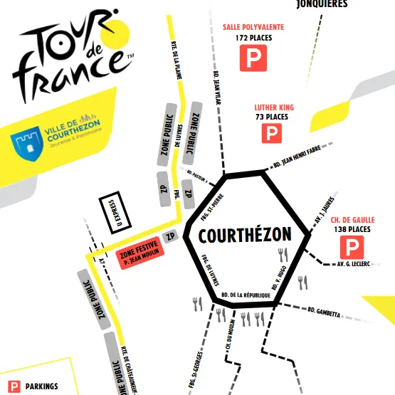 Passage du tour de France_Courthézon