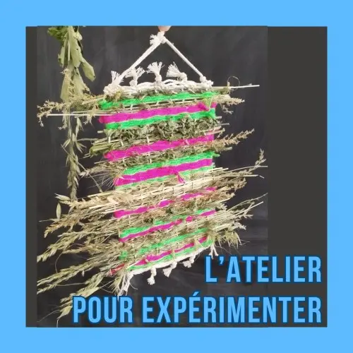 Atelier Tissage végétal (à partir de 9 ans)_Châteauvert