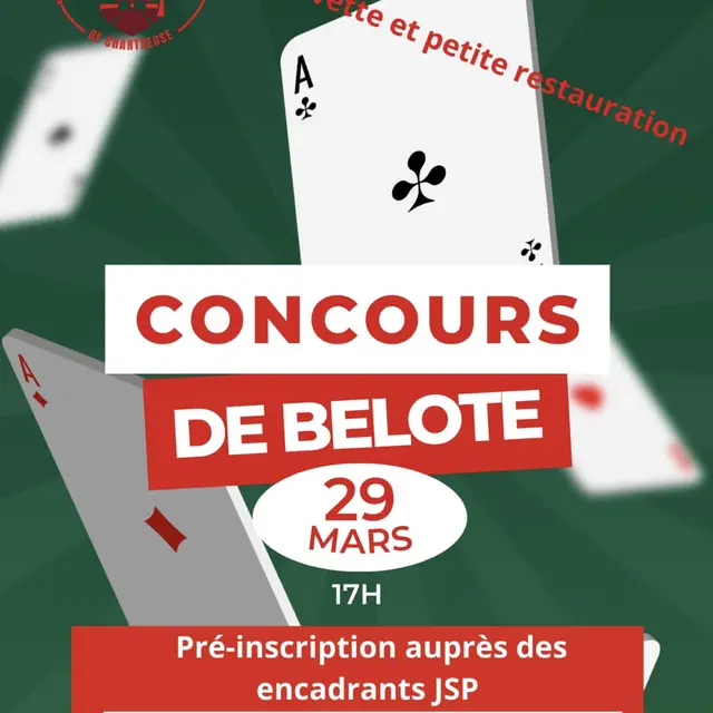 Concours de belote_Saint-Laurent-du-Pont