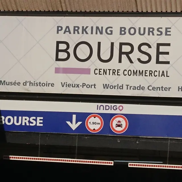 Parking Indigo Bourse Marseille