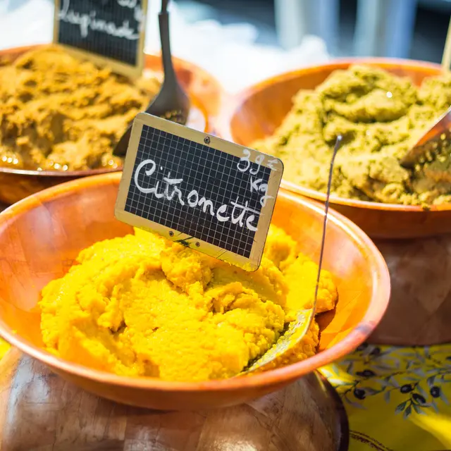 Marché du quartier de Berthe