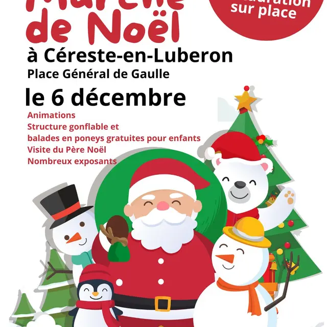Marché de Noël à Céreste-en-Luberon_Céreste