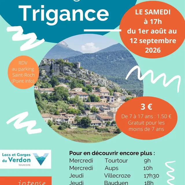 Visites guidées du village de Trigance_Trigance