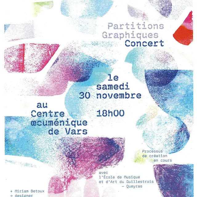 Concert partitions graphiques_Guillestre