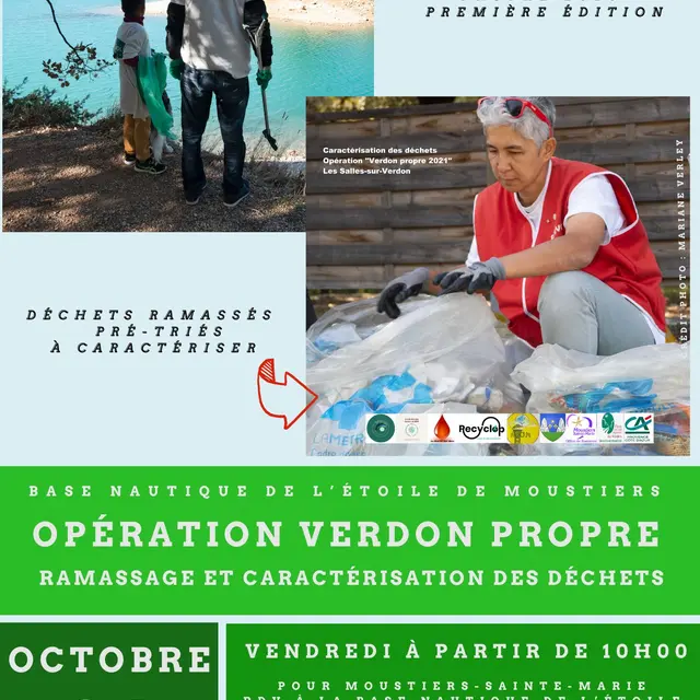 Opération Verdon propre 2025 !_Moustiers-Sainte-Marie