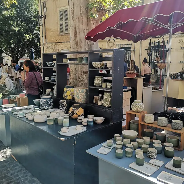 Marché des potiers_Avignon