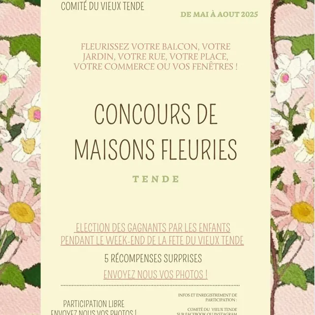 Concours de maisons fleuries_Tende