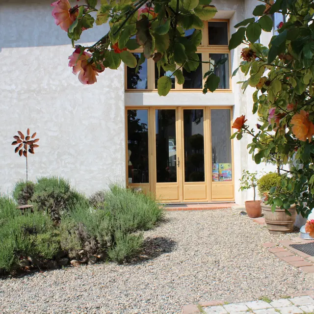 L'atelier vue de la cour