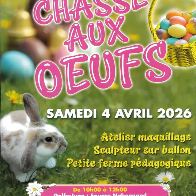 Chasse aux Oeufs_Vallauris Golfe - Juan