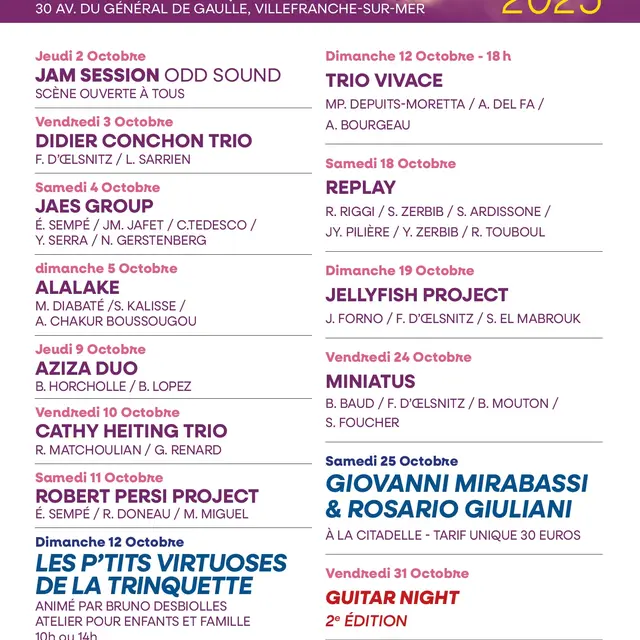Concerts à la Trinquette Jazz Club_Villefranche-sur-Mer