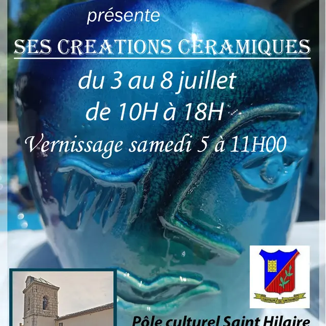 Exposition de céramique de l'Atelier ARBORESCENCE_Le Tignet