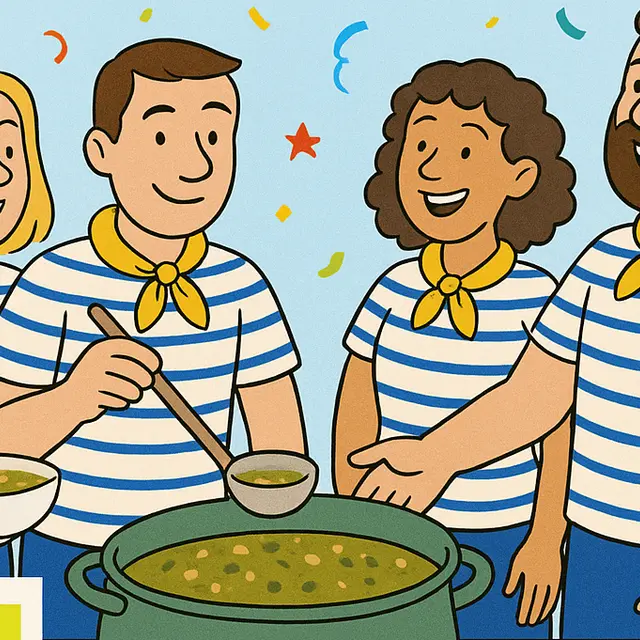 Soupe au pistou géante : Fête de la Saint-Raphaël_Saint-Raphaël