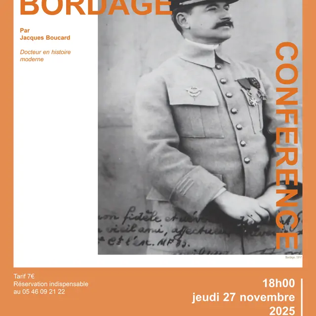 Conférence - Le Colonel Bordage_Saint-Martin-de-Ré