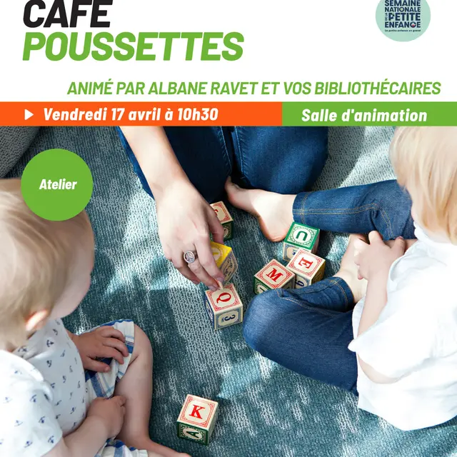 Atelier Café poussettes - Semaine nationale de la petite enfance_Sorgues