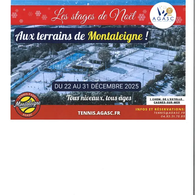 Tennis Padel Club - animations vacances de Noël 2025_Cagnes-sur-Mer