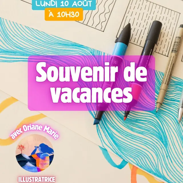 Atelier : Souvenir de vacances_La Couarde-sur-Mer