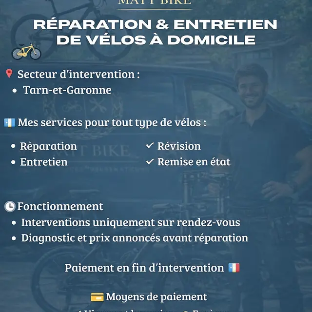 Matt Bike | Réparation de vélos_Moissac