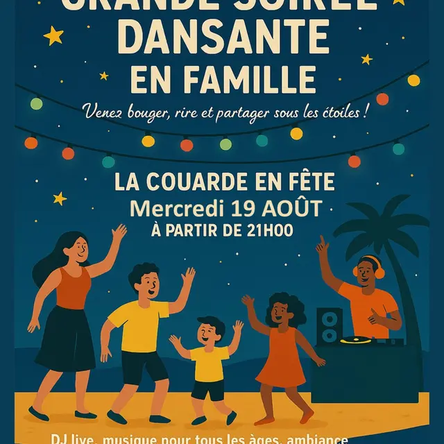 Grande soirée dansante en famille_La Couarde-sur-Mer