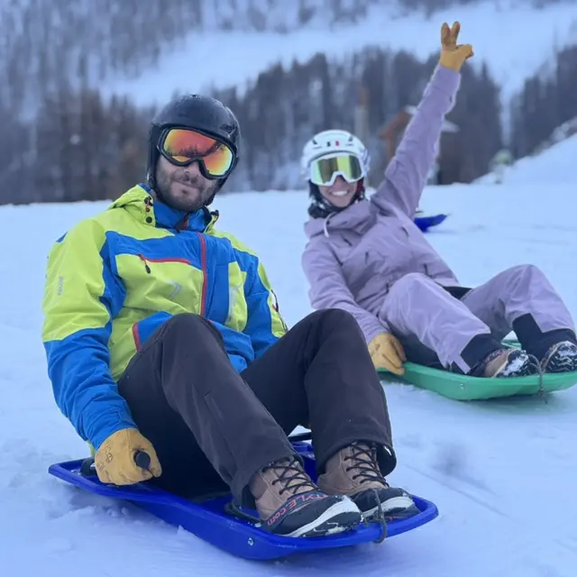 Descente des Champons en luge_Le Seignus