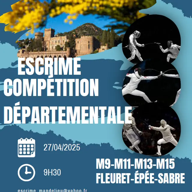 Escrime Compétition Départementale_Mandelieu-La Napoule