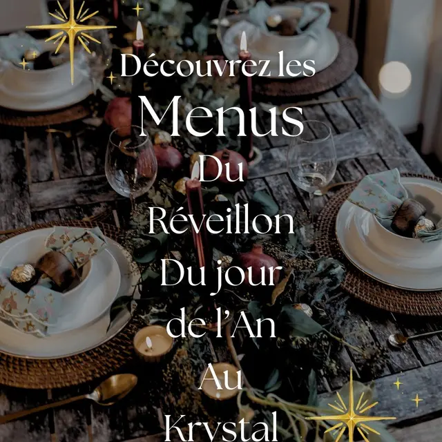 Réveillon du jour de l'an au Krystal_Arles